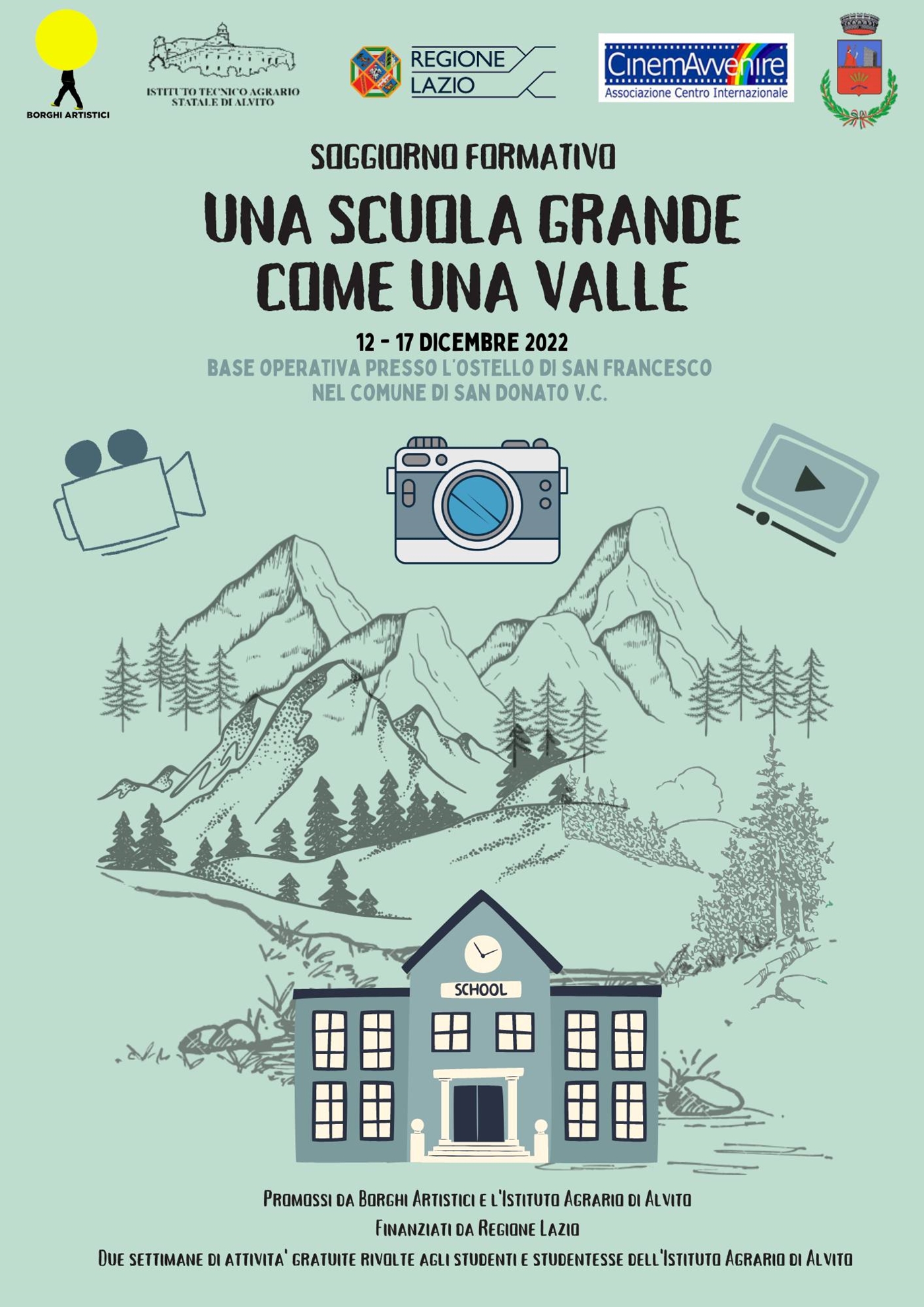 UNA SCUOLA GRANDE COME UNA VALLE