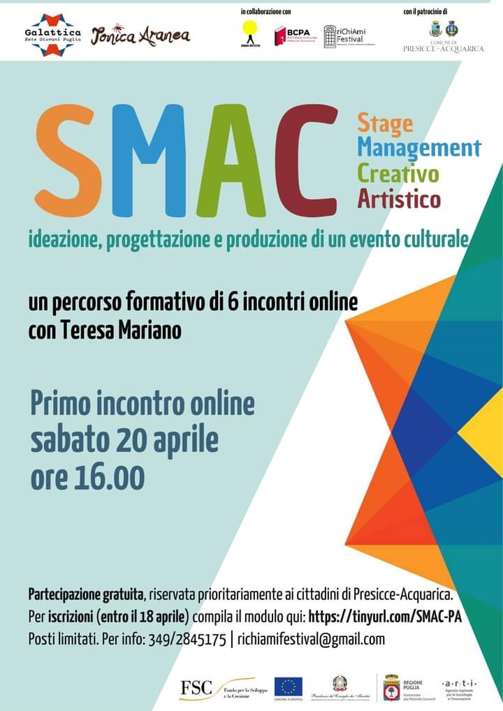 SMAC - Stage di Management Artistico Creativo