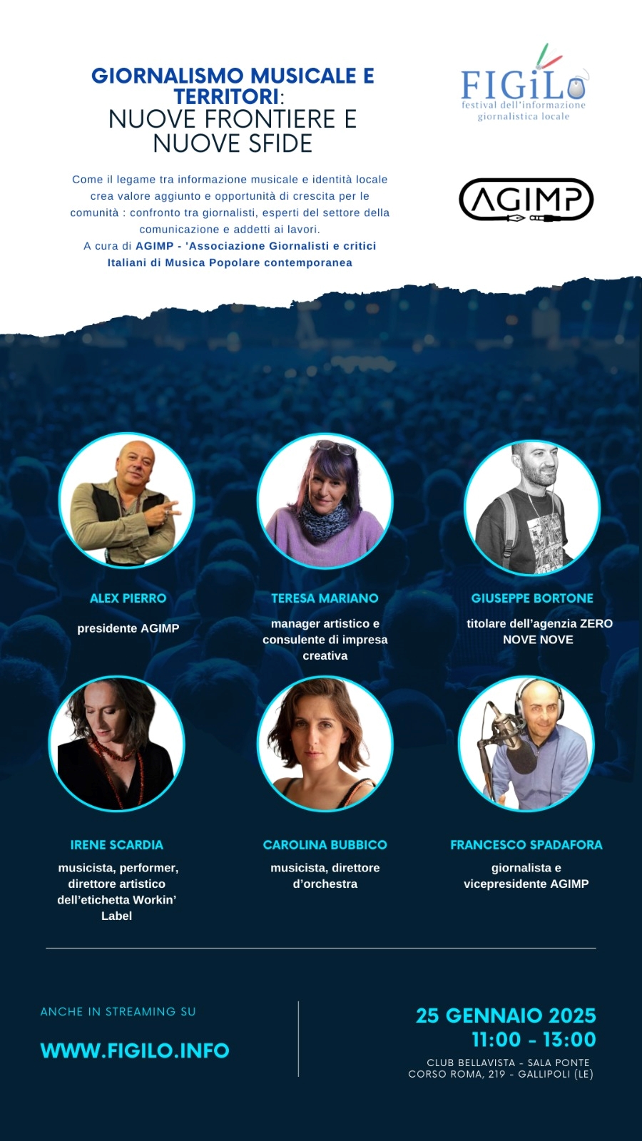 IX° - FIGILO - FESTIVAL DELL'INFORMAZIONE GIORNALISTICA LOCALE - PANEL AGIMP